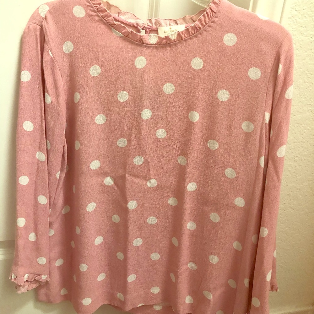 Kate Spade deco dot top